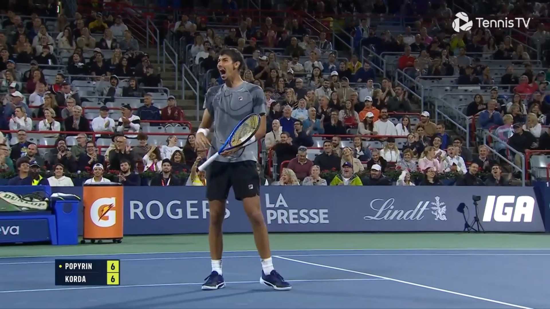 Alexei Popyrin Sebastian Korda Tennis Match