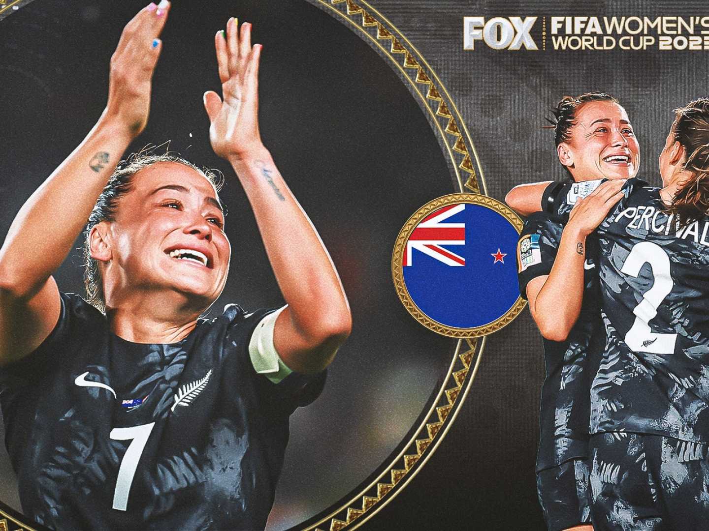 Ali Riley New Zealand Soccer Victory Celebration