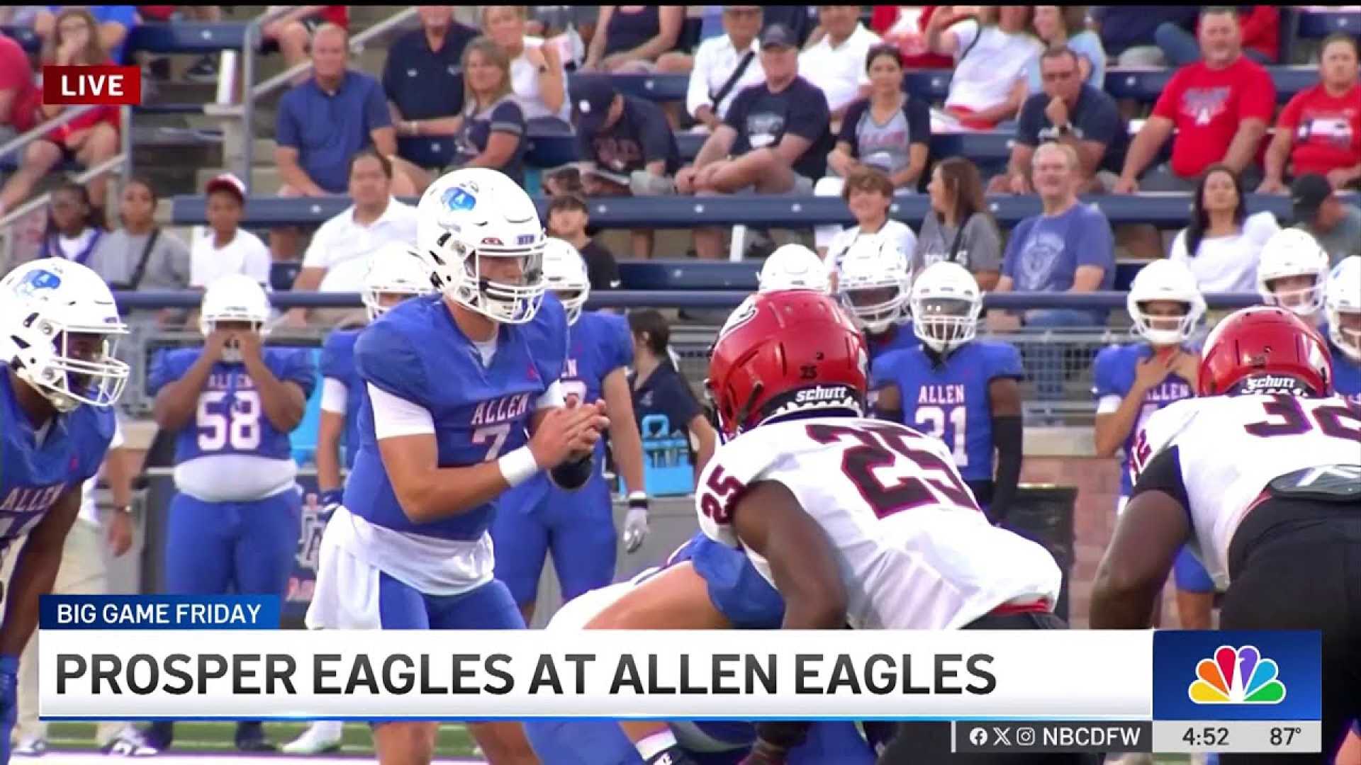 Allen Eagles Football Team Game