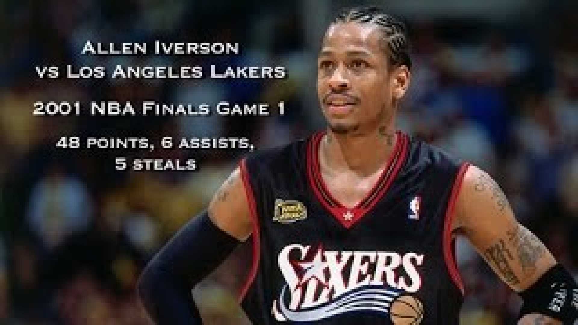 Allen Iverson Nba Finals Game 1