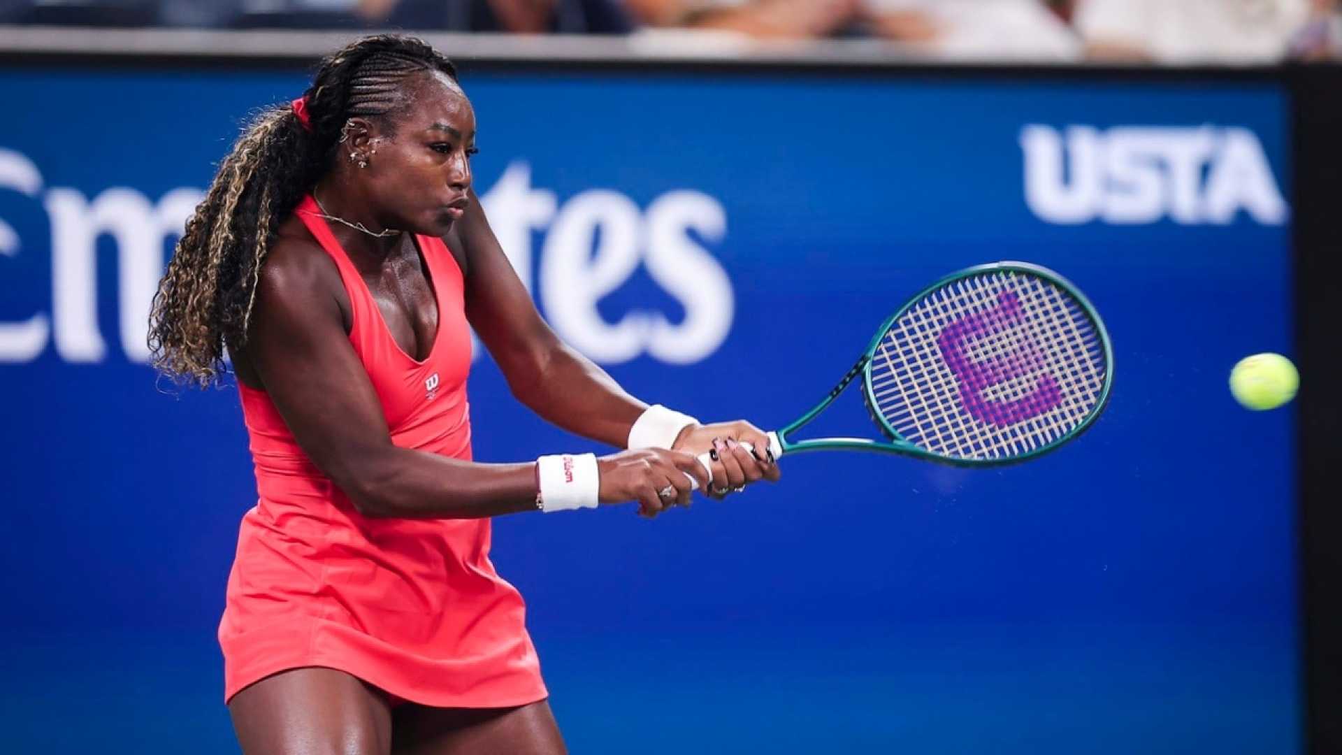 Alycia Parks Tennis Match