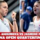 Amanda Anisimova Jasmine Paolini Tennis Match