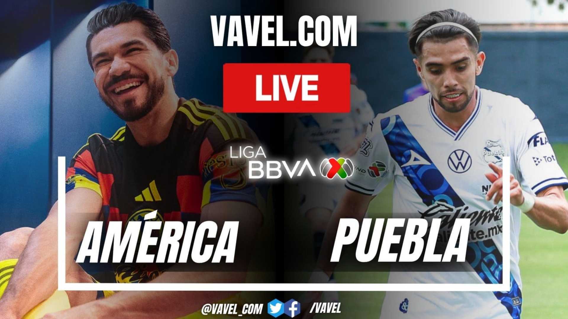 América Vs Puebla Liga Mx Match