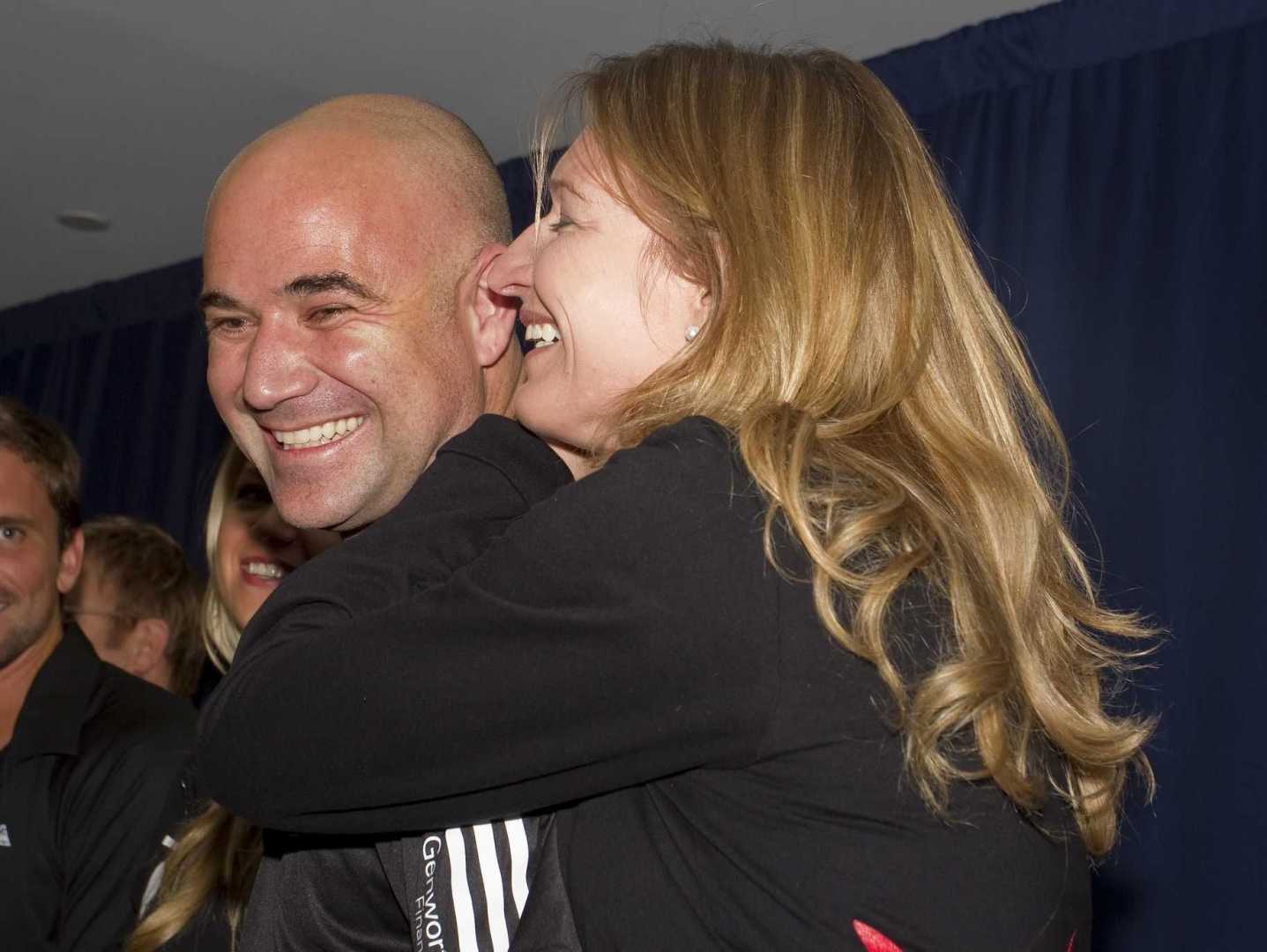 Andre Agassi Jaz Elle Agassi National Daughters Day