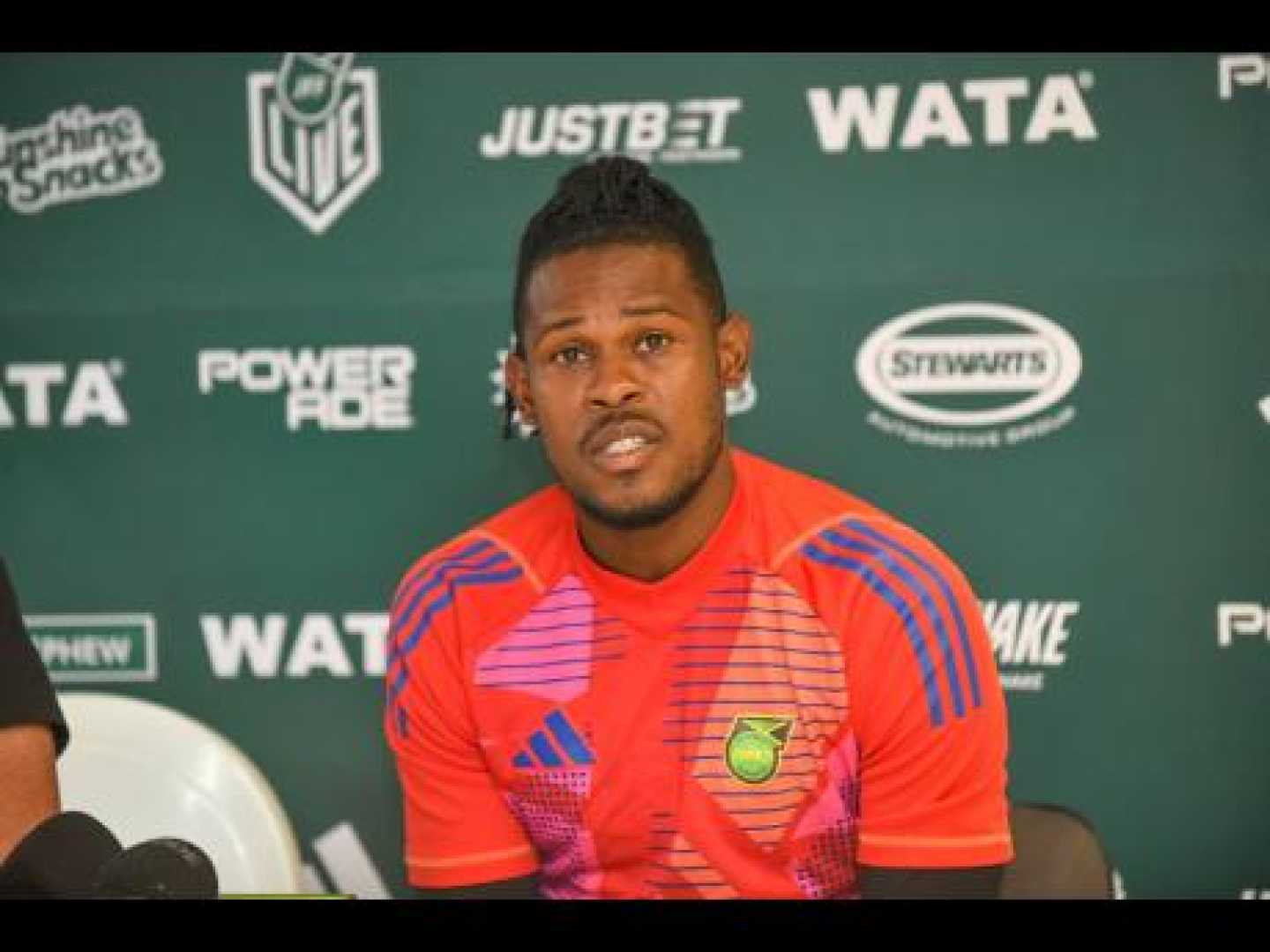 Andre Blake Jamaica Football Press Conference