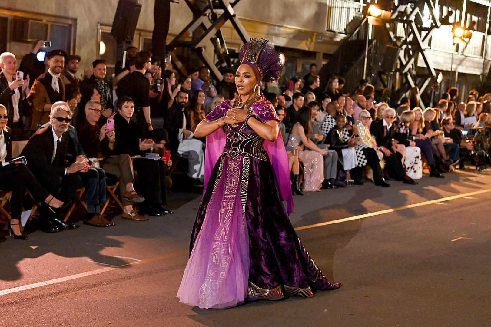 Angela Bassett Queen Ramonda Vogue World