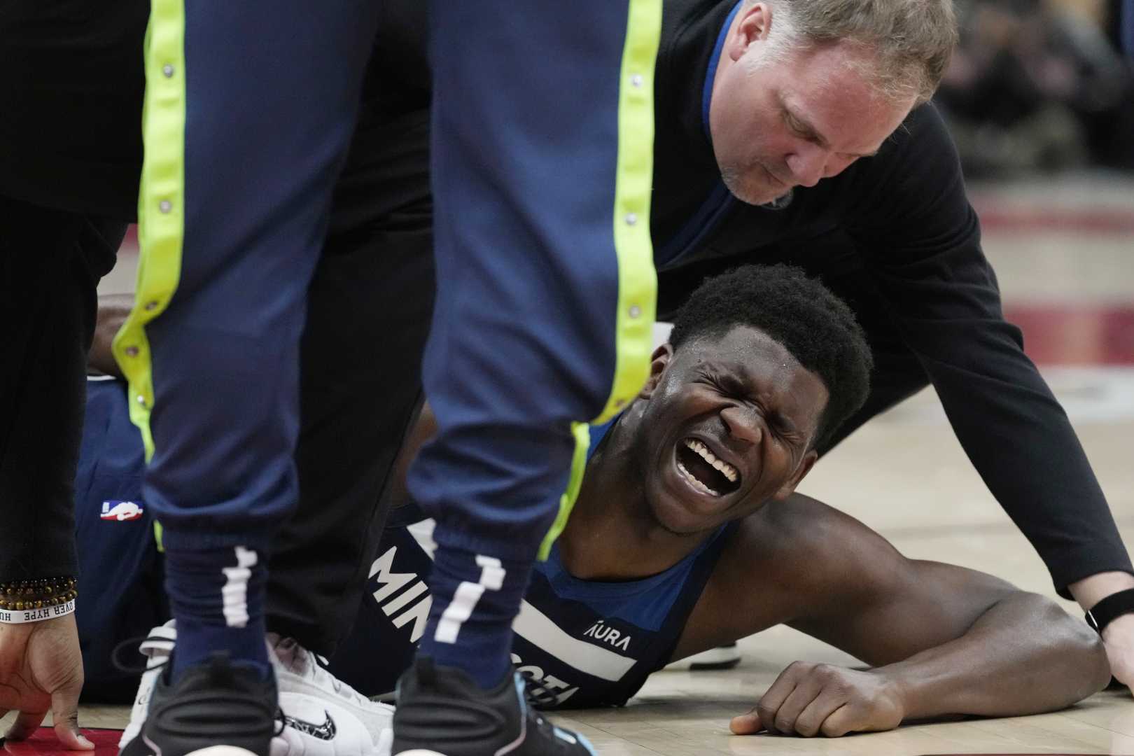 Anthony Edwards Minnesota Timberwolves Injury