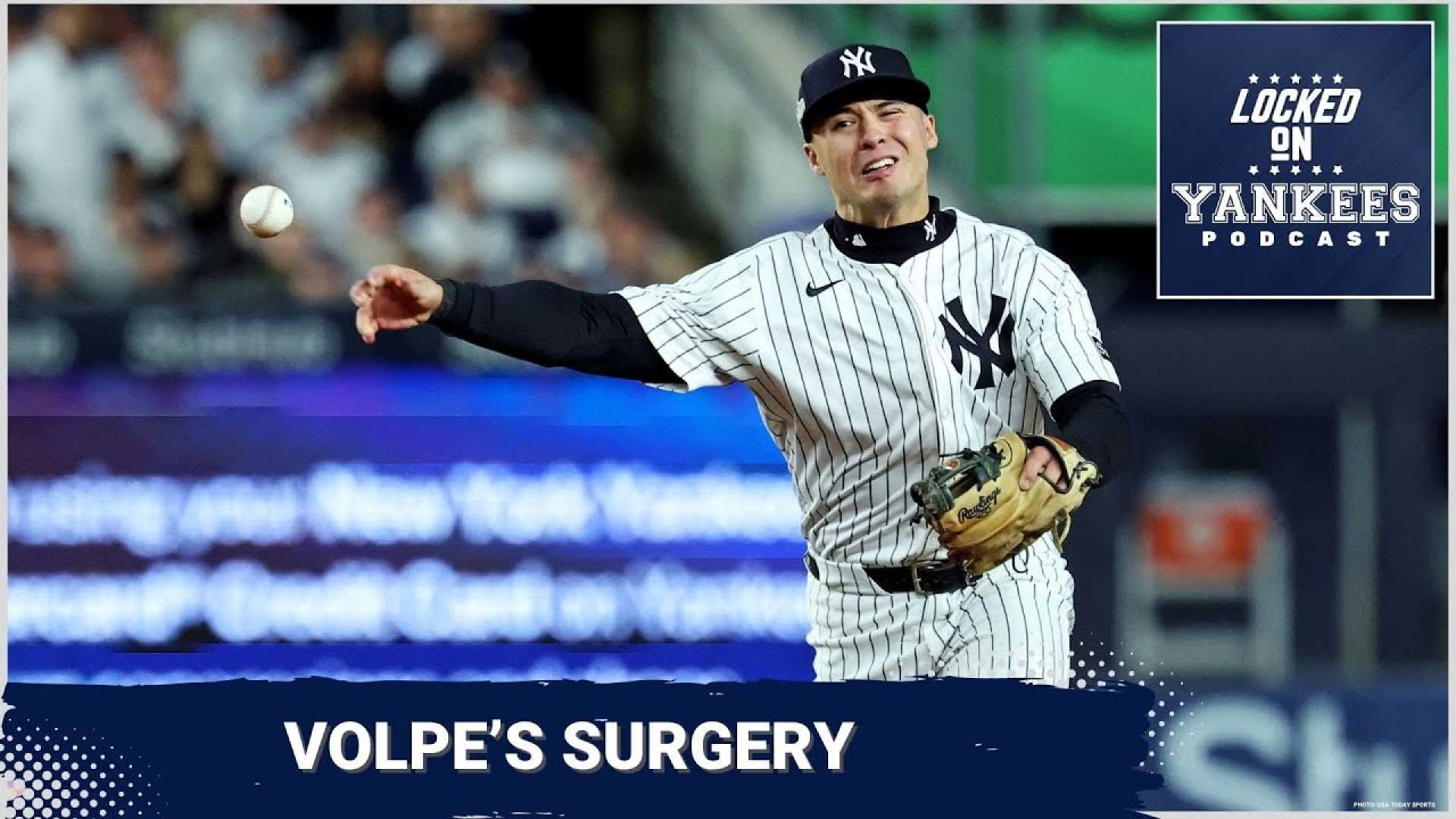 Anthony Volpe Shoulder Surgery Yankees