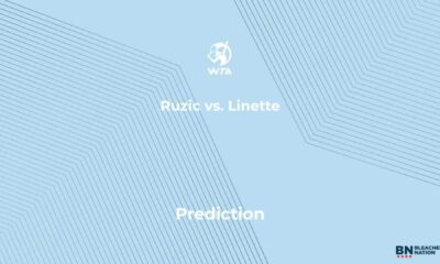 Antonia Ruzic Magda Linette Tennis Match
