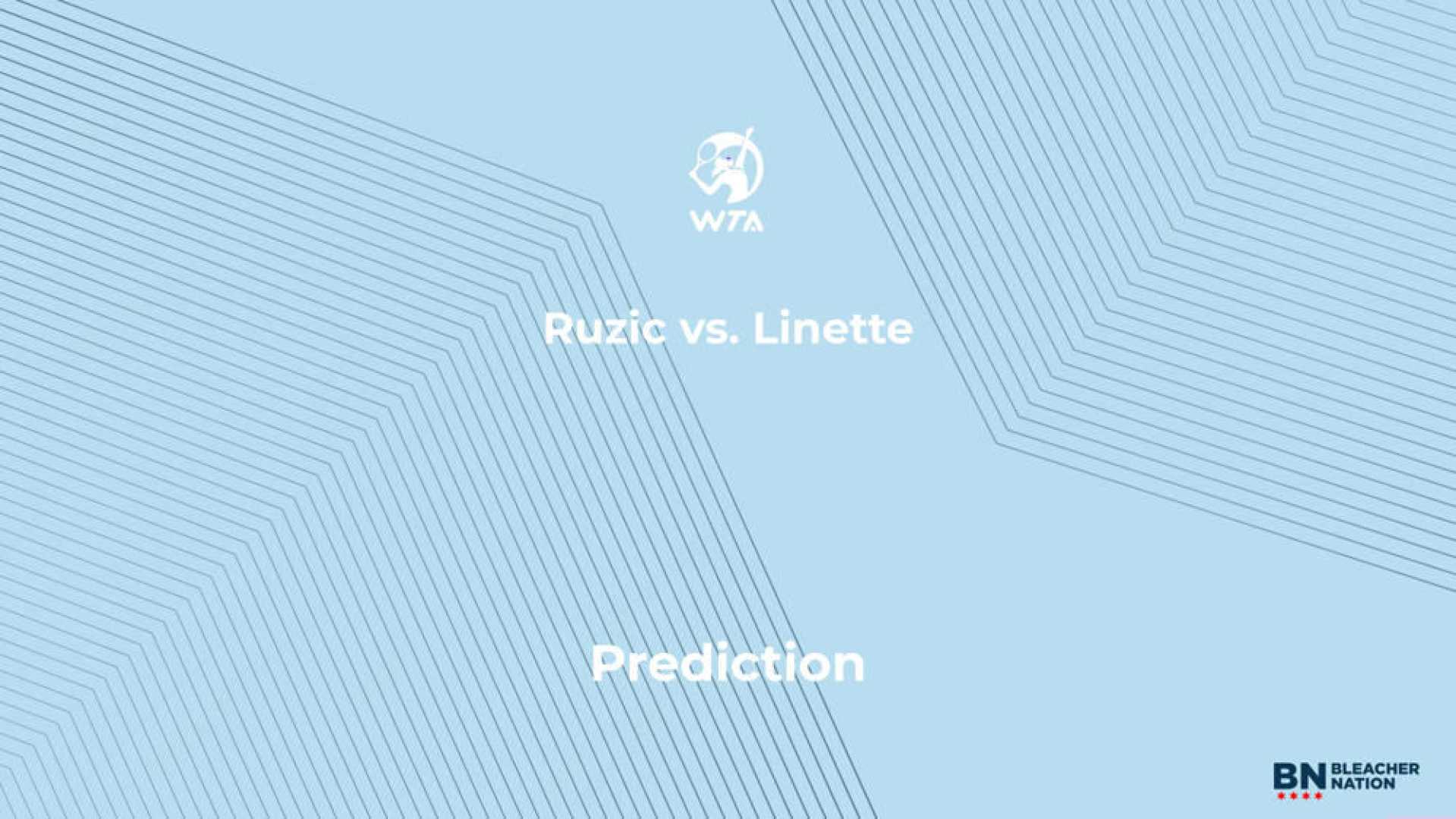 Antonia Ruzic Magda Linette Tennis Match