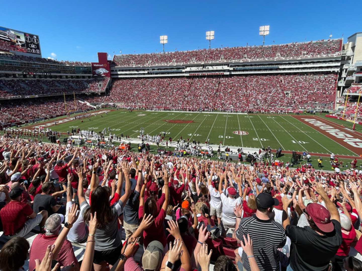 Arkansas Razorbacks Football Game