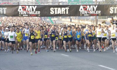 Army Ten Miler Race Participants Running