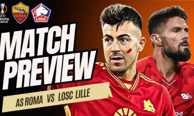 As Roma Vs Lille Match Preview