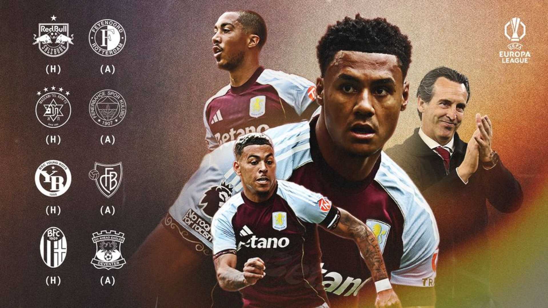 Aston Villa Europa League Match