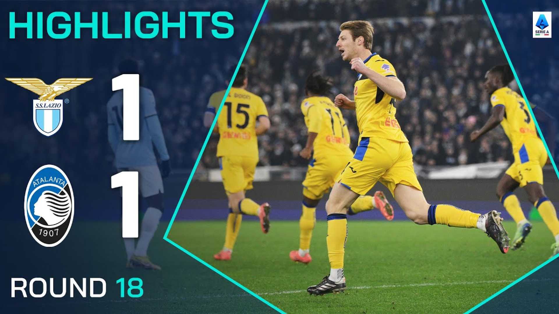 Atalanta Vs Lazio Football Match