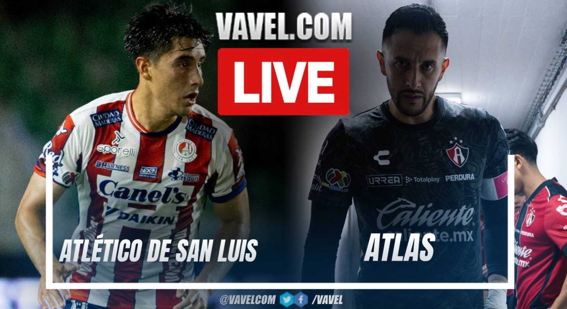 Atlético San Luis Vs Atlas Liga Mx