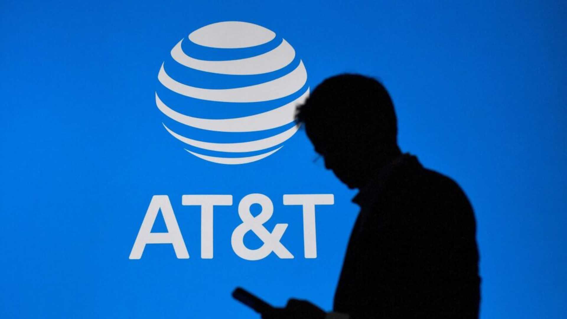 At&t Logo And Data Breach Context