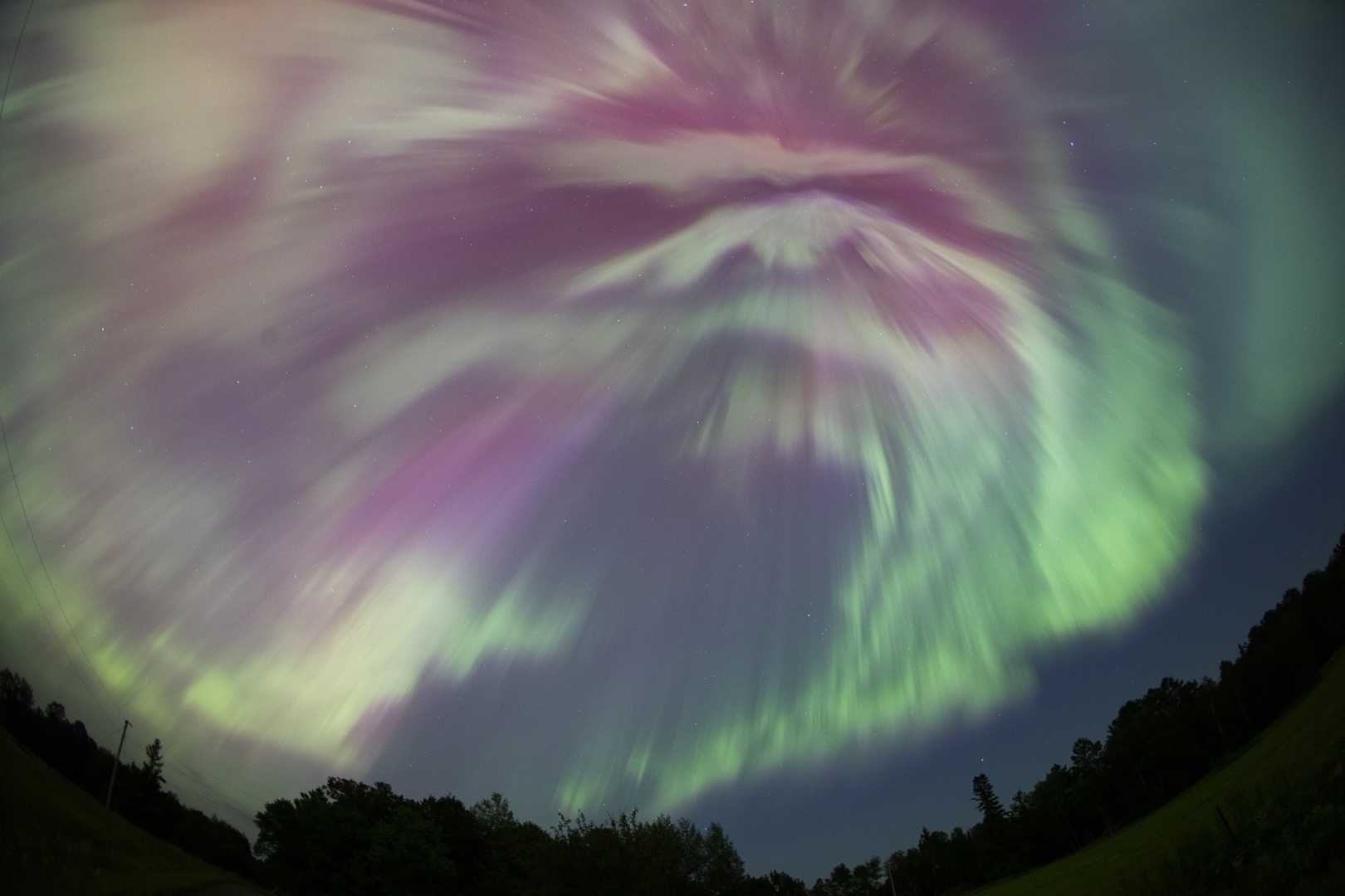 Aurora Borealis Geomagnetic Storm