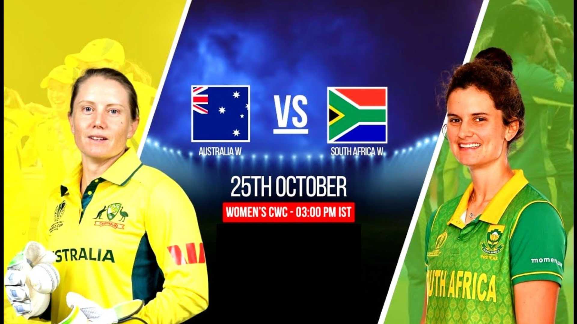 Australia South Africa Women's Cricket Match 2025