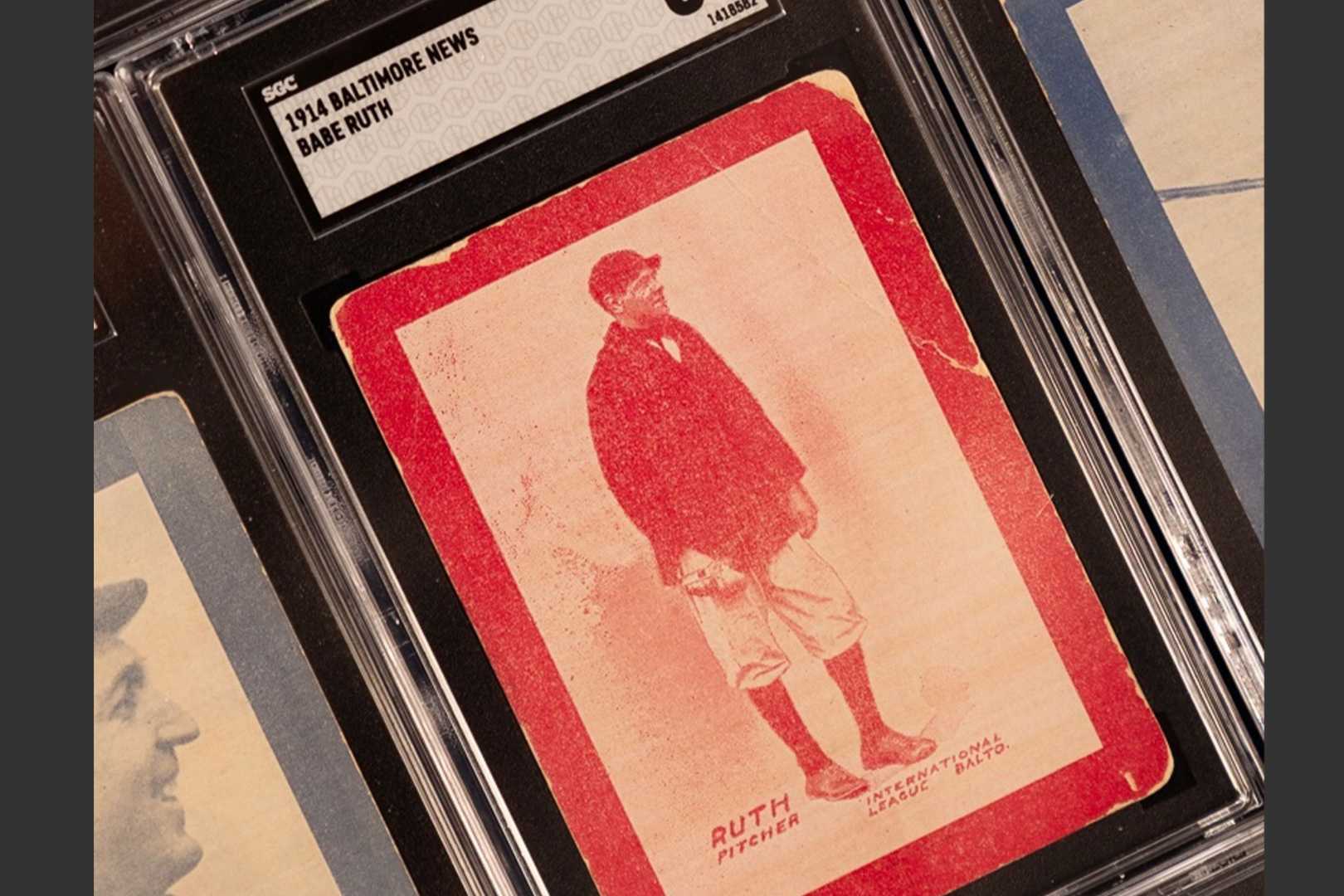 Babe Ruth Baseball Card Auction