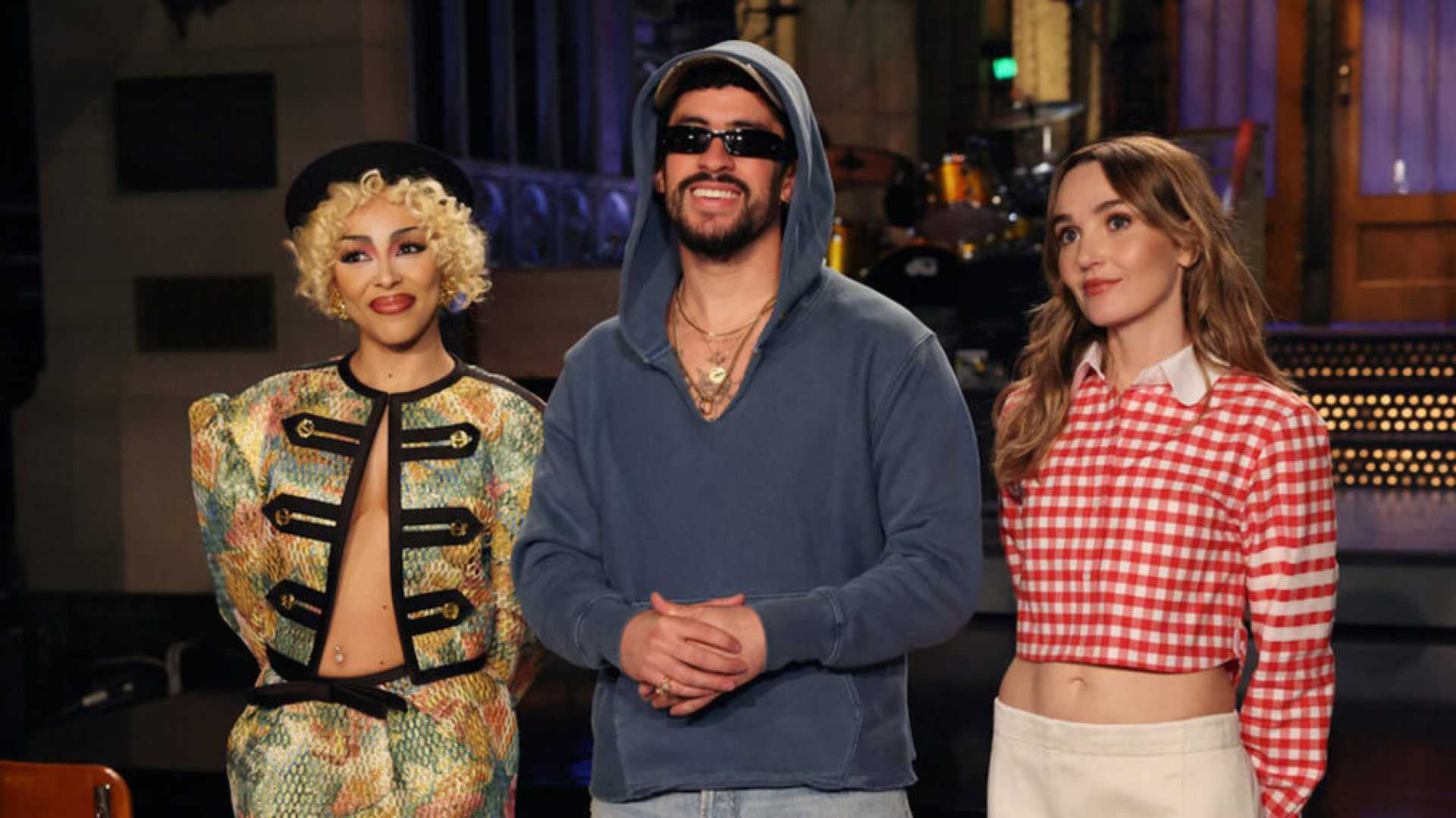 Bad Bunny Doja Cat Snl 51st Season Premiere
