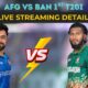 Bangladesh Vs Afghanistan Cricket Match