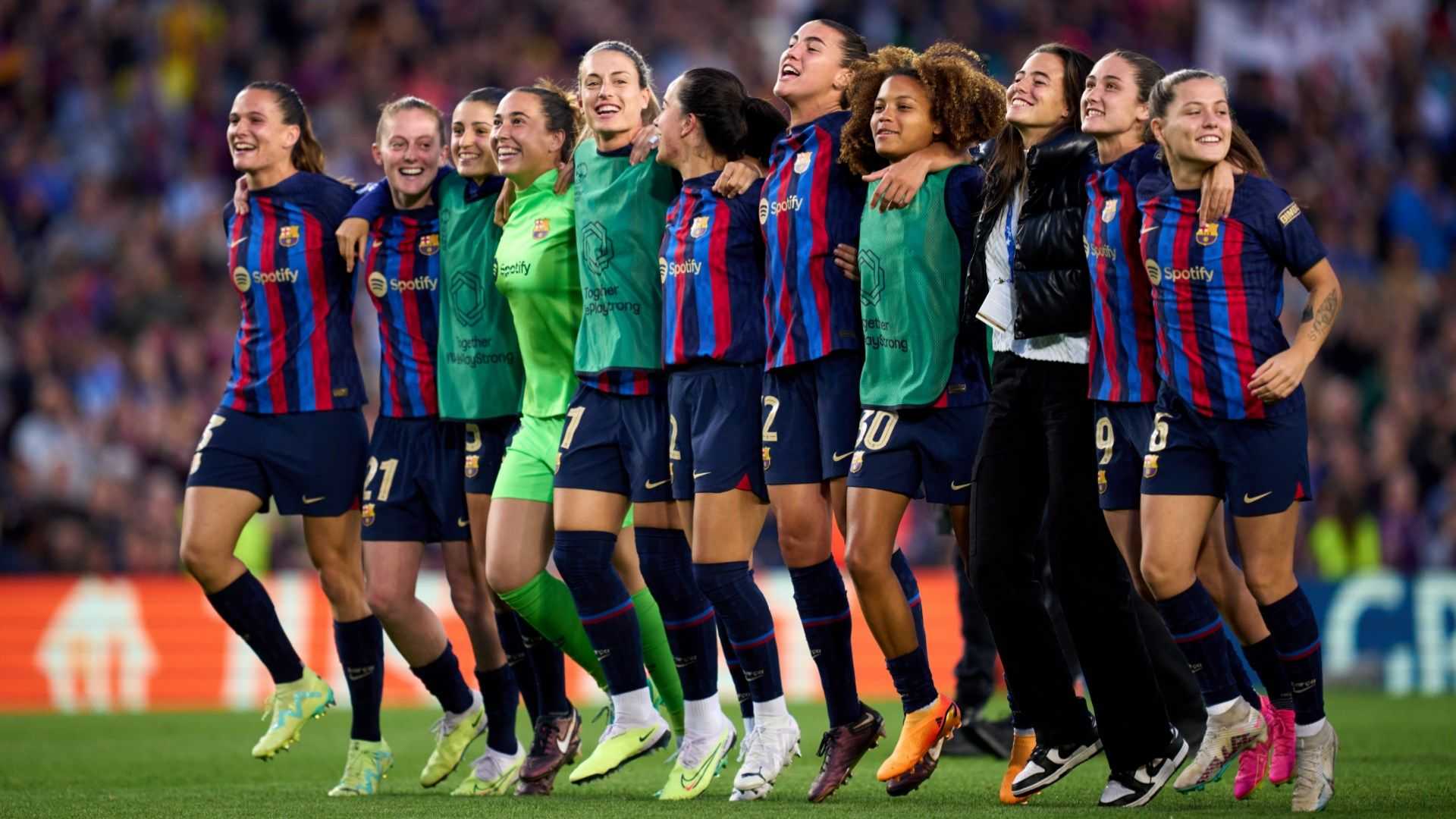 Barcelona Team Football Match