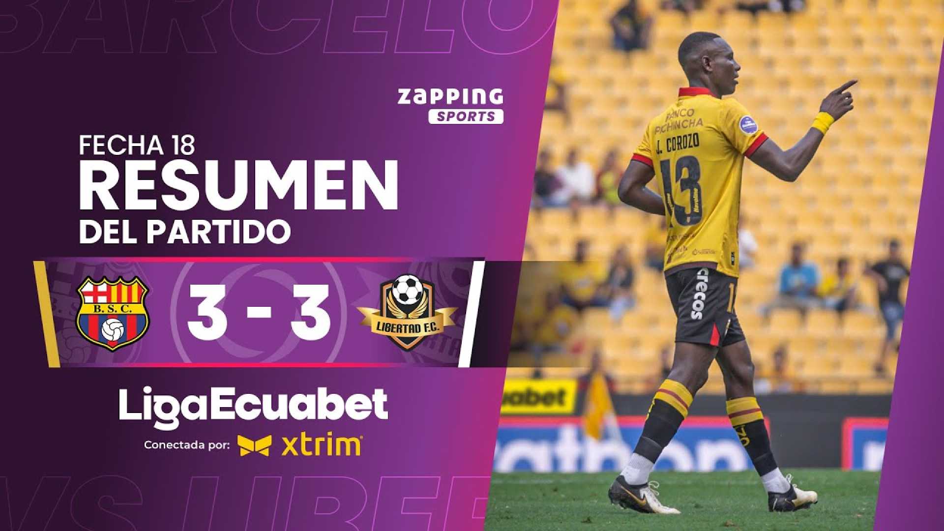 Barcelona Vs Libertad Football Match