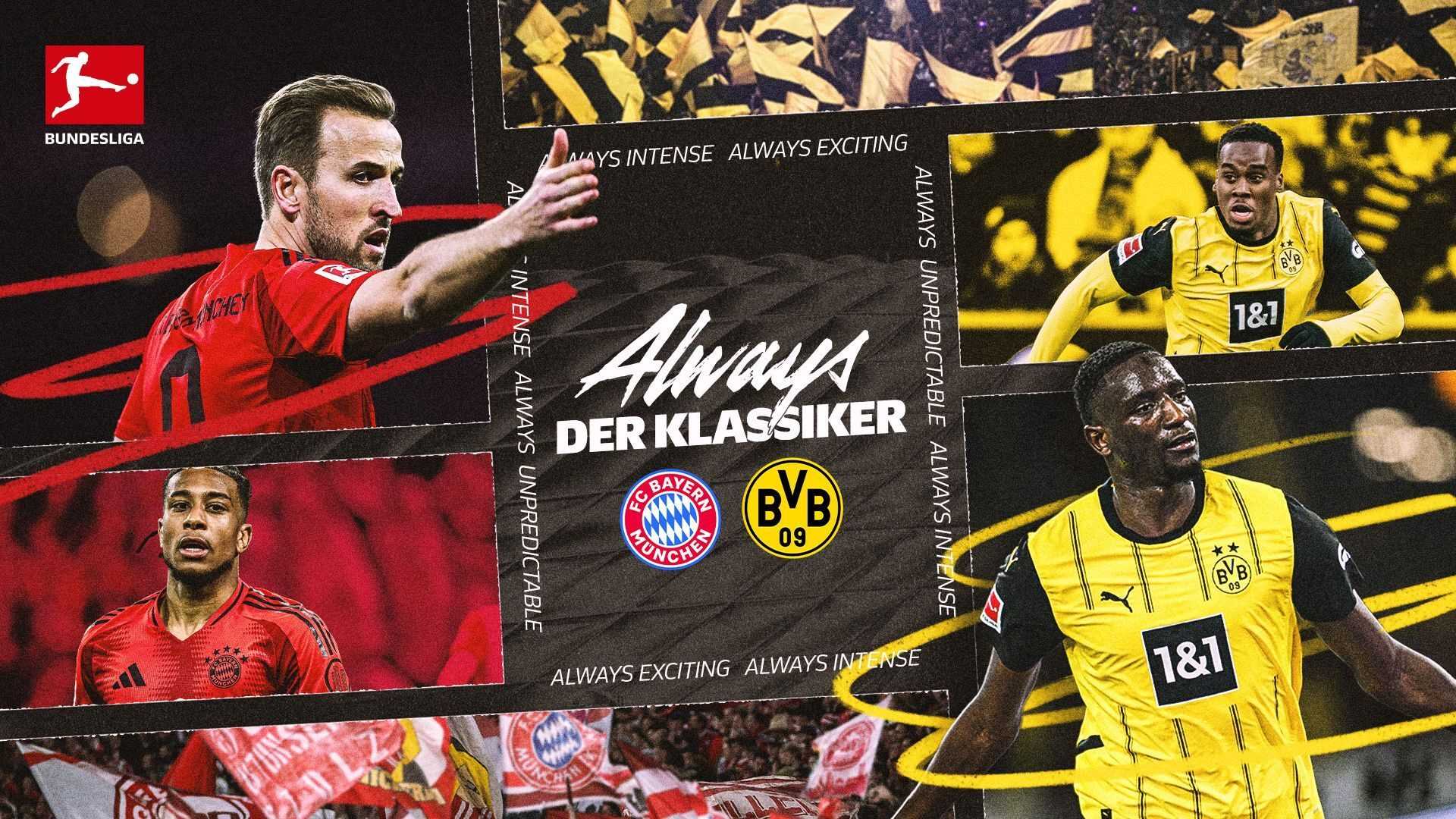 Bayern Munich Borussia Dortmund Der Klassiker