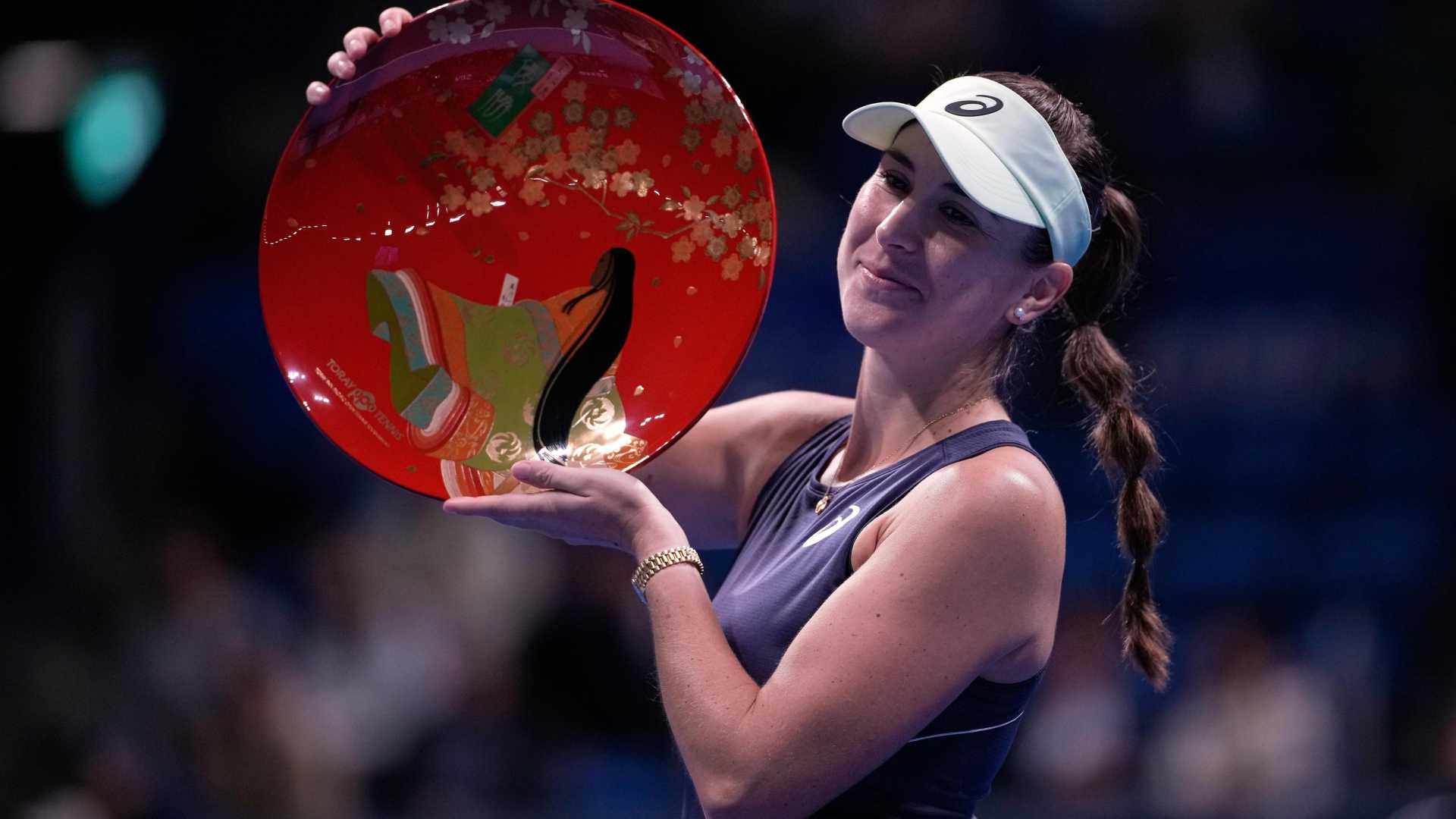 Belinda Bencic Tokyo Tennis Win