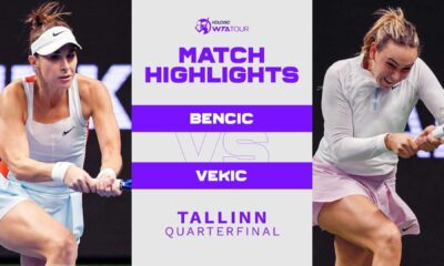 Belinda Bencic Vs Donna Vekic Tennis Match