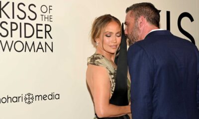 Ben Affleck Kiss Of The Spider Woman Premiere