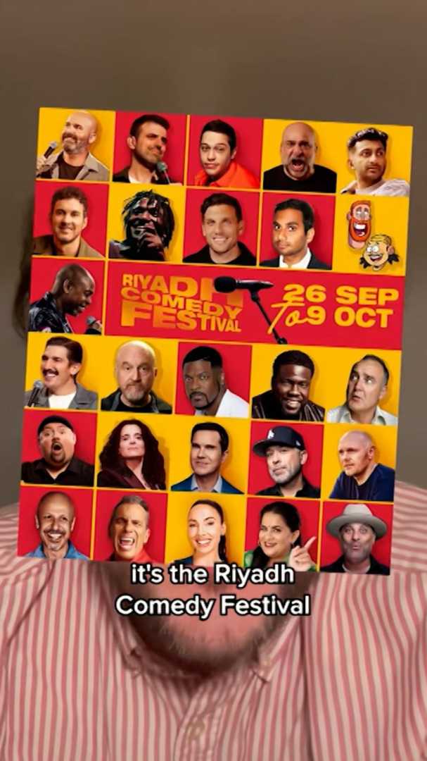 Bill Burr Riyadh Comedy Festival