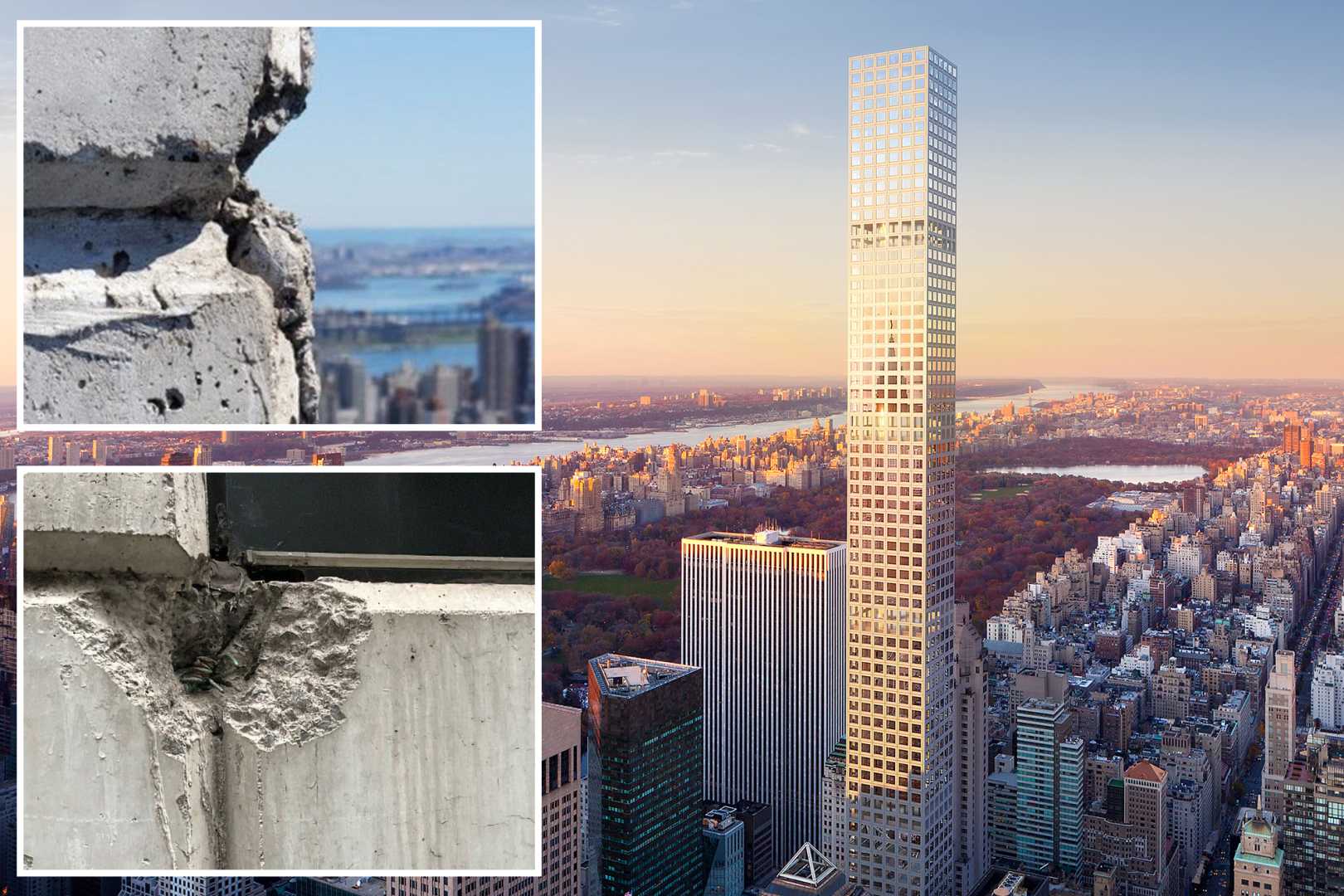 Billionaires' Row New York City Tower Cracks