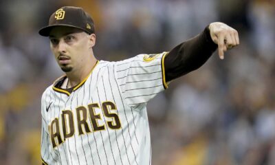 Blake Snell Pitching For Dodgers Nlds