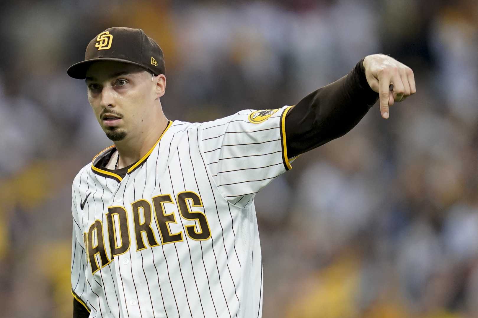 Blake Snell Pitching For Dodgers Nlds