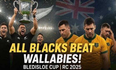 Bledisloe Cup Wallabies All Blacks 2025