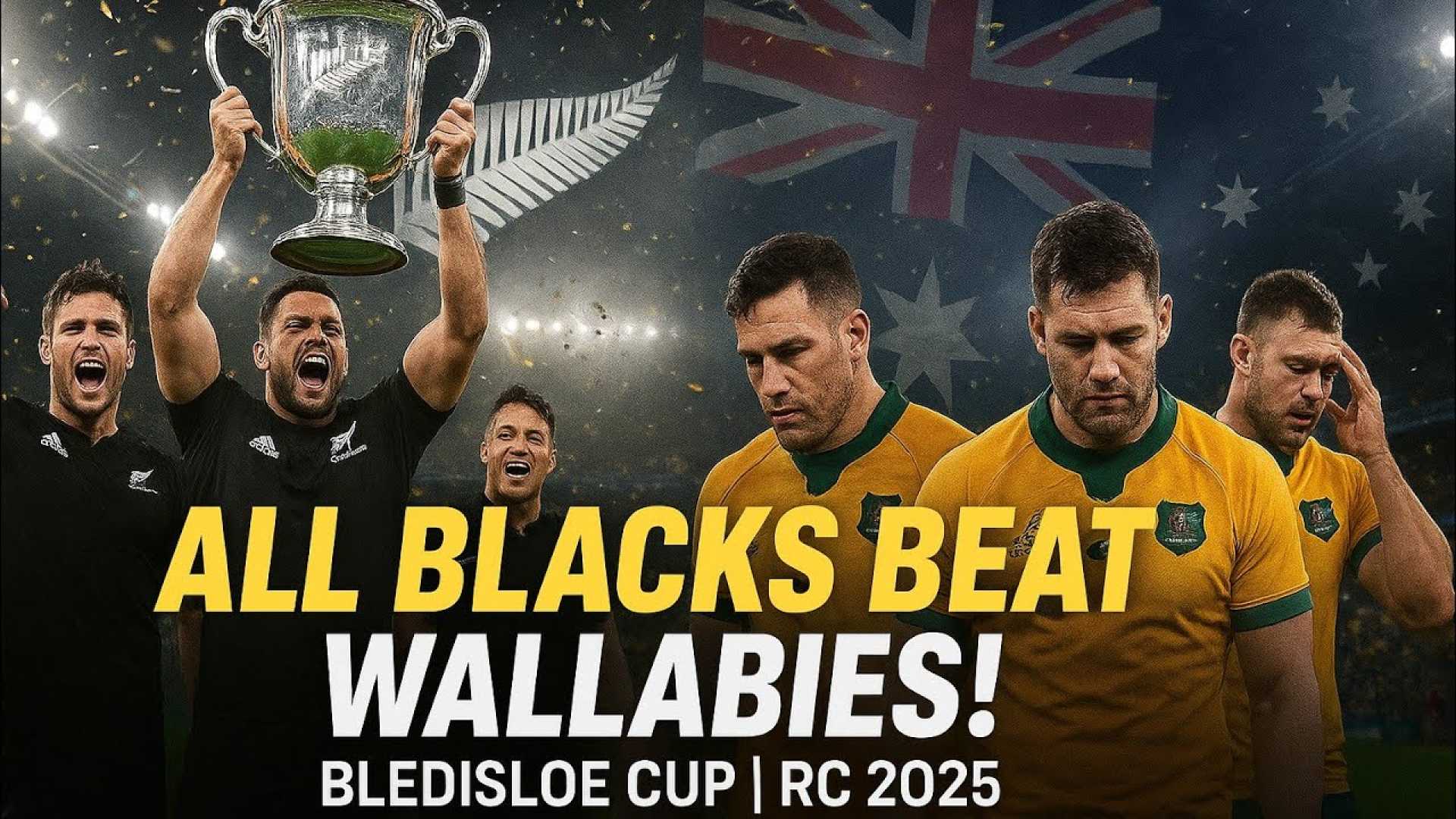 Bledisloe Cup Wallabies All Blacks 2025