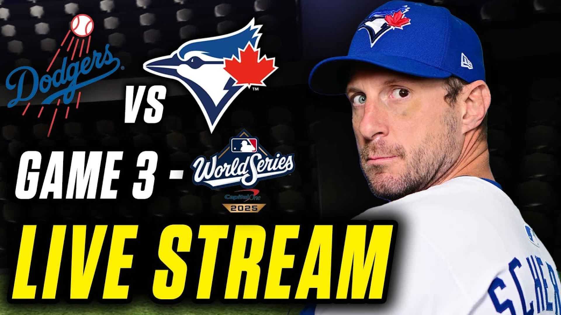 Blue Jays Dodgers World Series Game 3