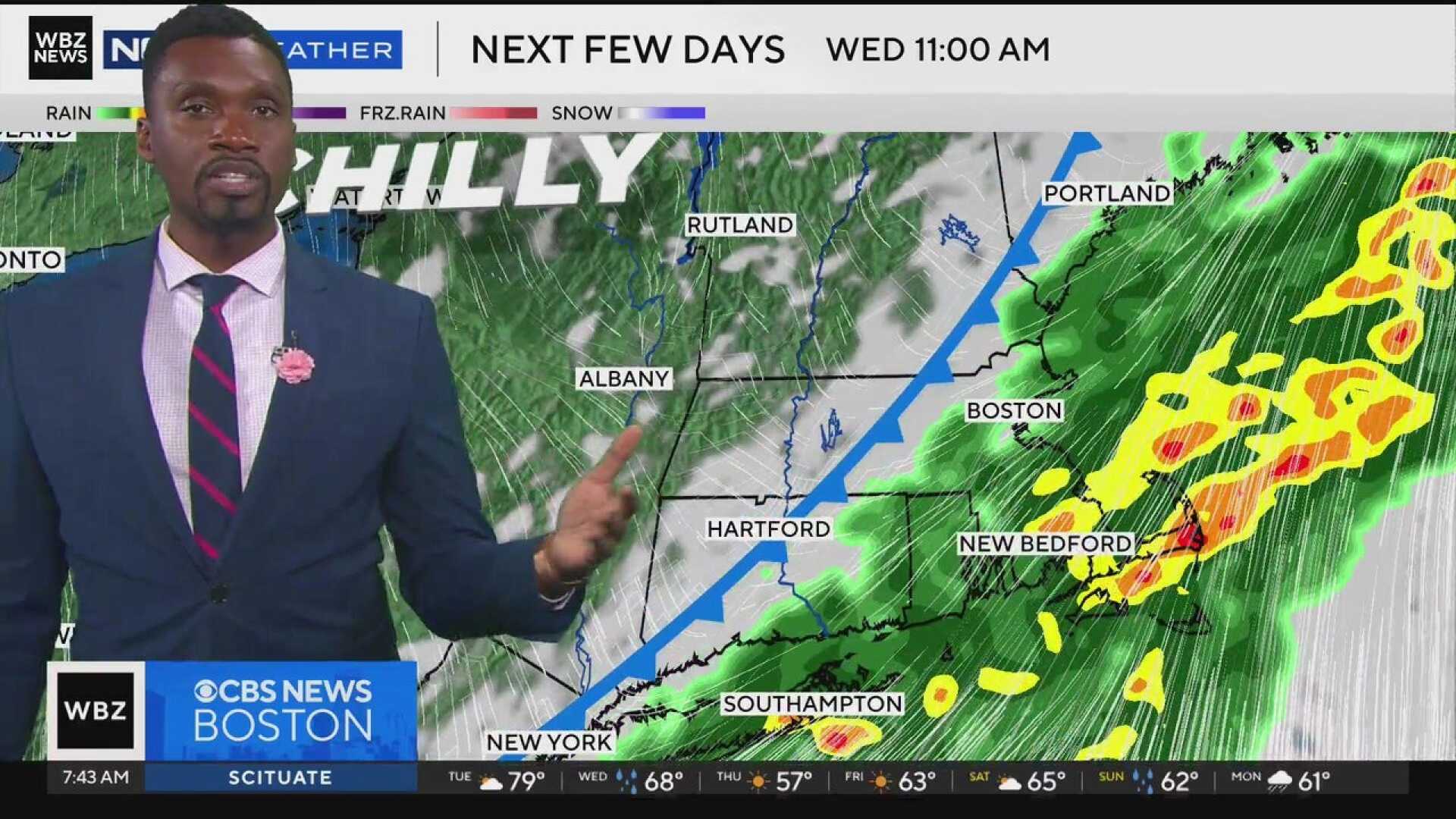 Boston Forecast October Rain Weather