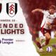 Bournemouth Fulham Premier League Match