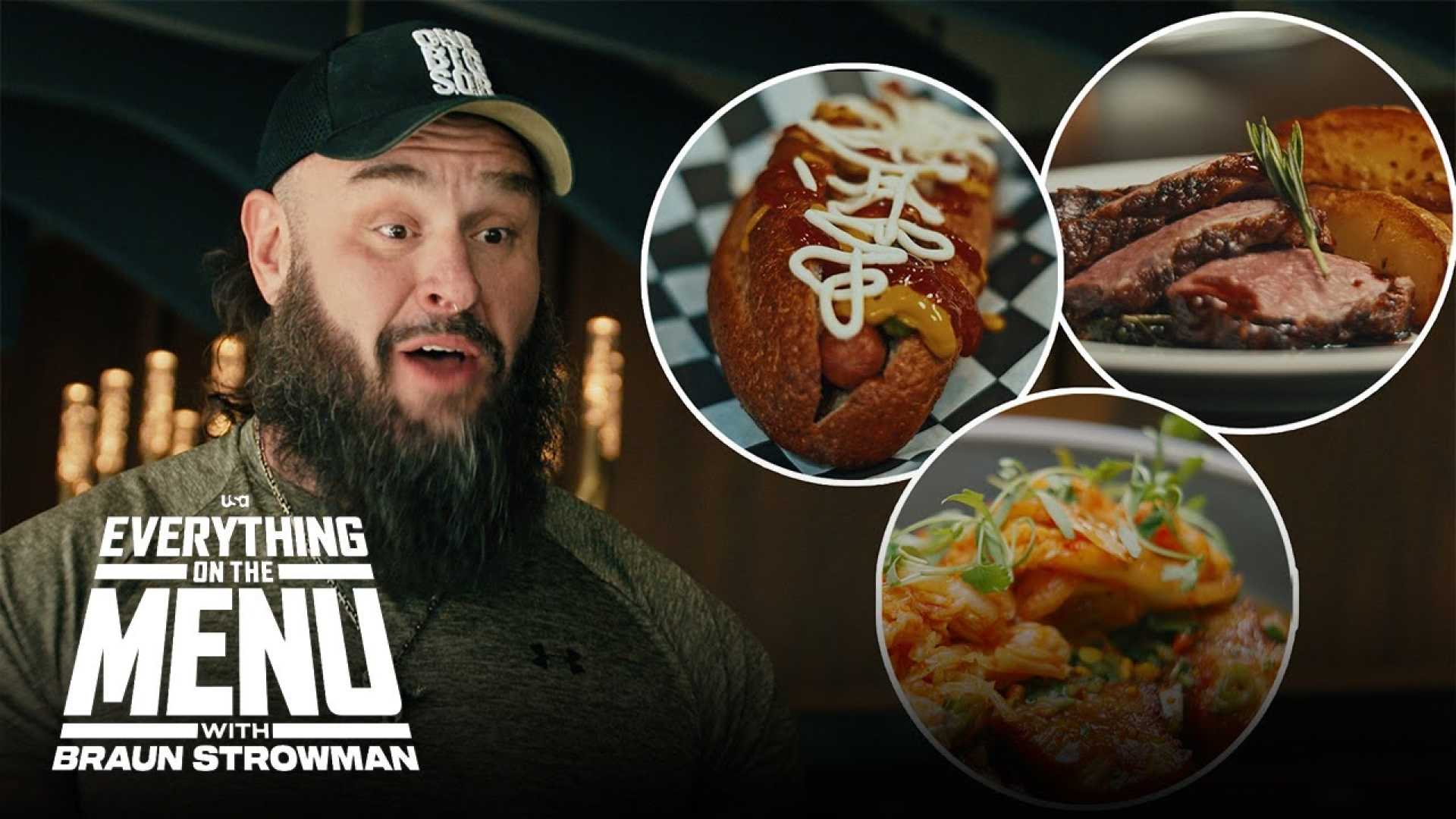 Braun Strowman Food Show Everything On The Menu