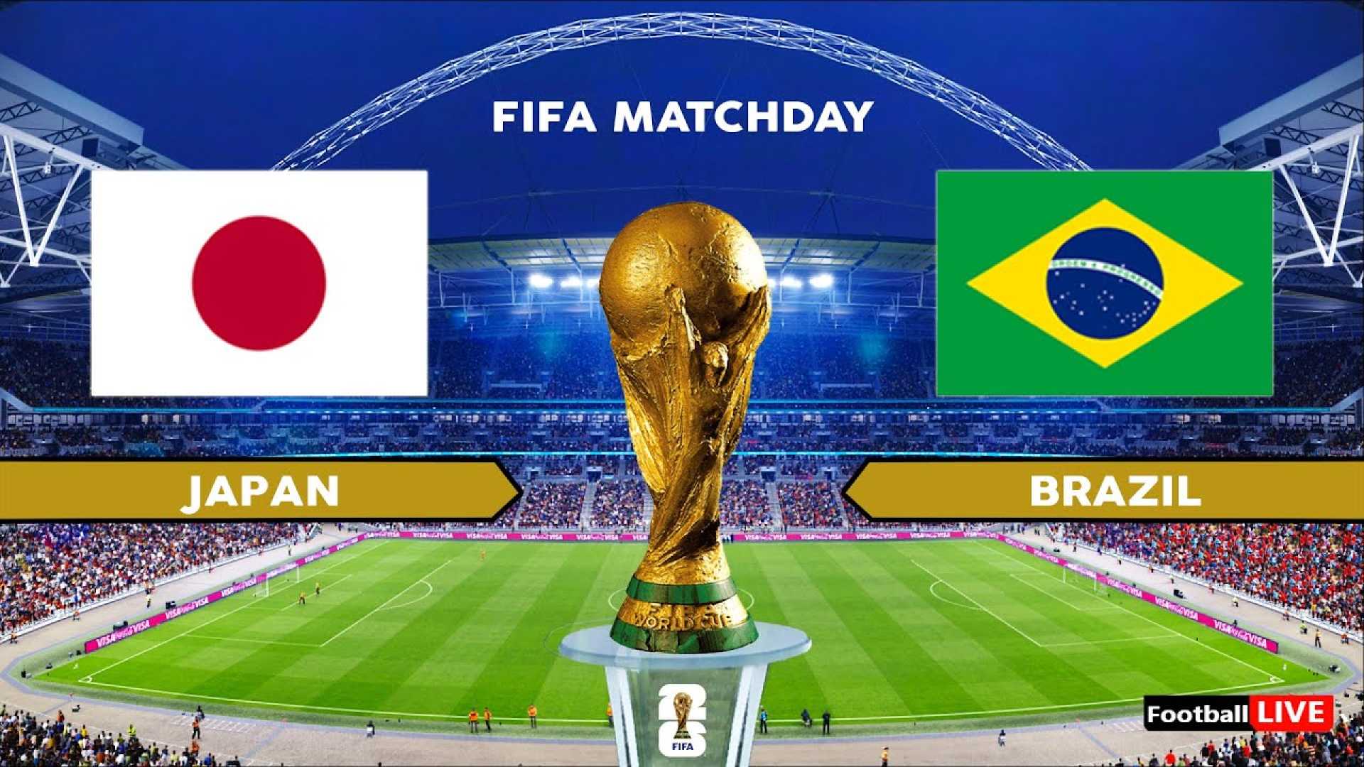 Brazil Japan Friendly Soccer Match
