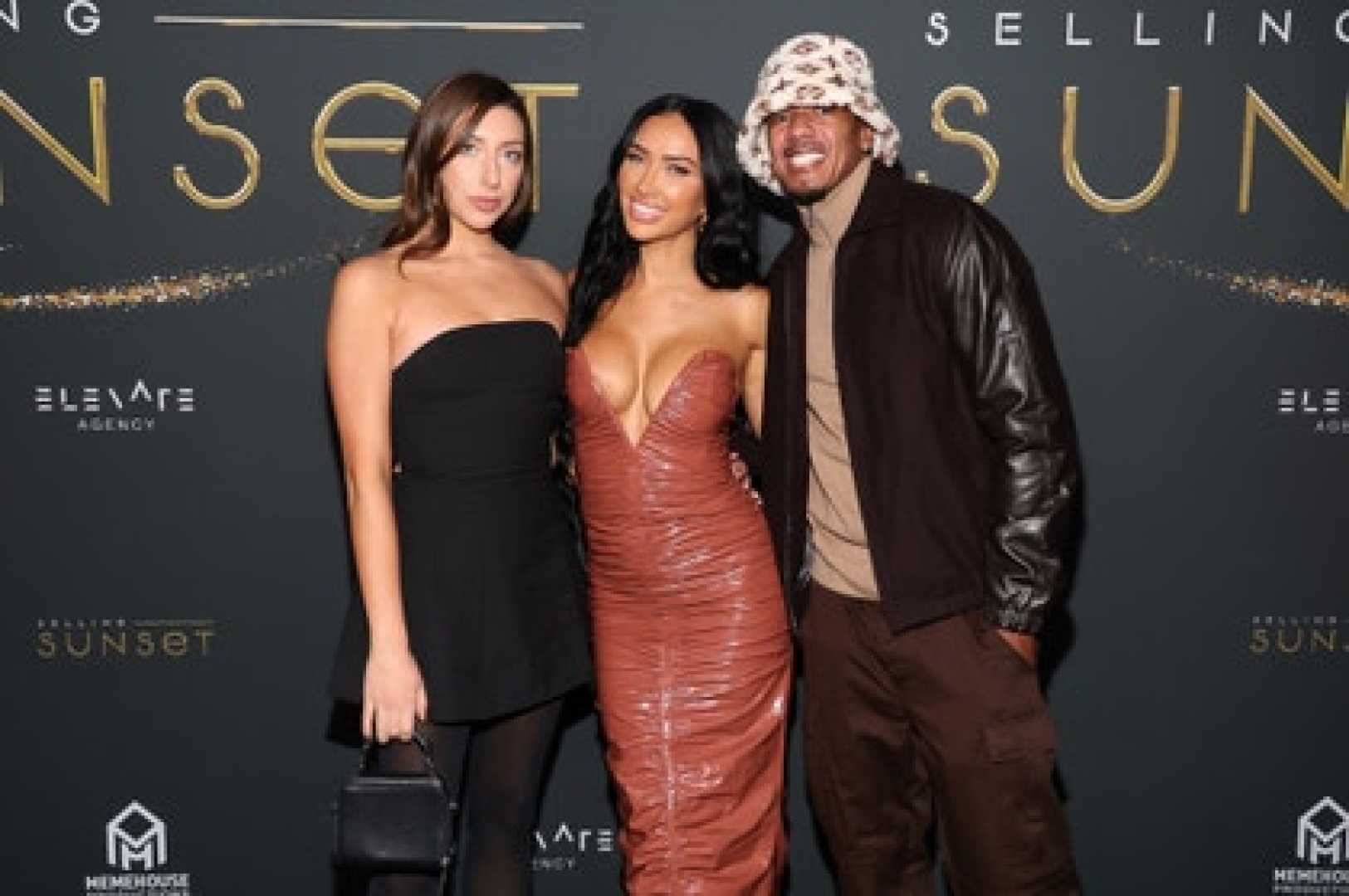 Bre Tiesi Nick Cannon Selling Sunset Premiere