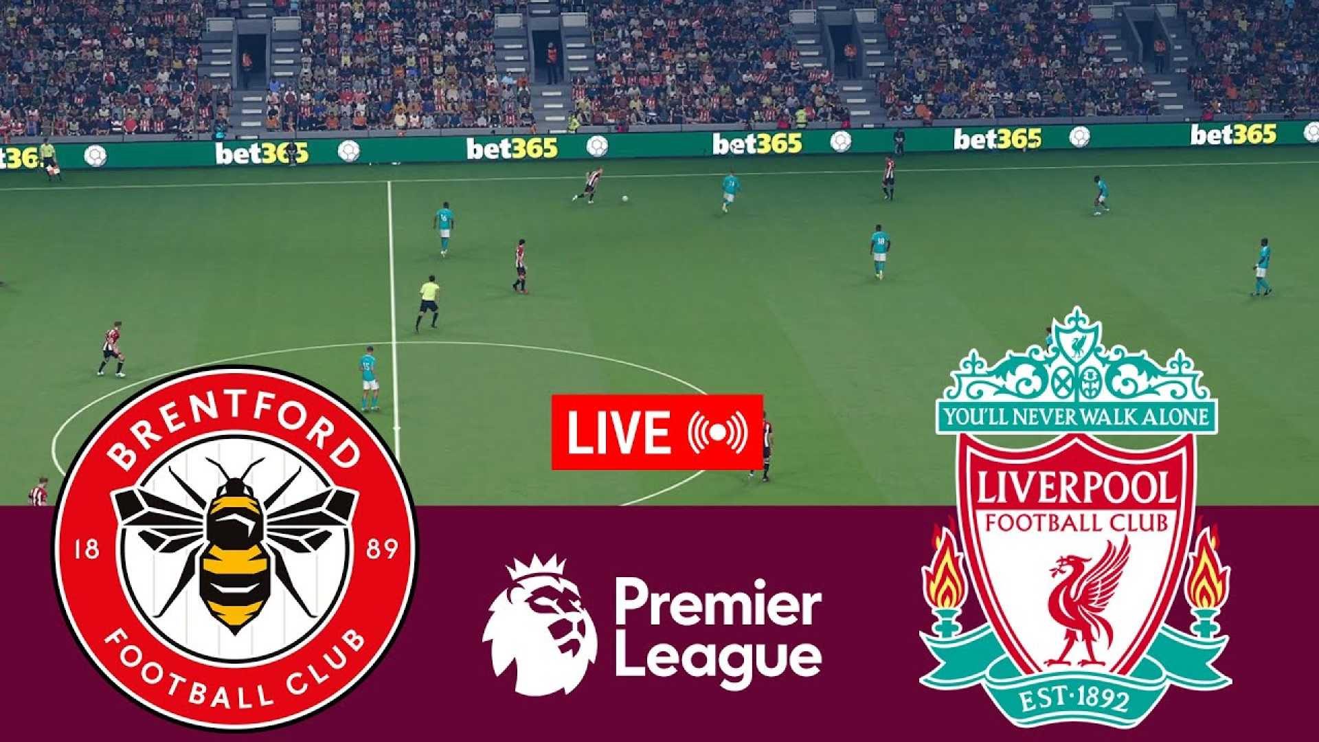 Brentford Vs Liverpool Football Match