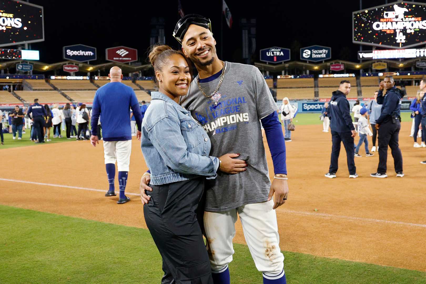 Brianna Betts And Dodgers Nlcs
