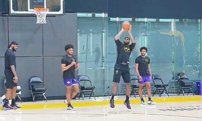 Bronny James Lakers Training Camp