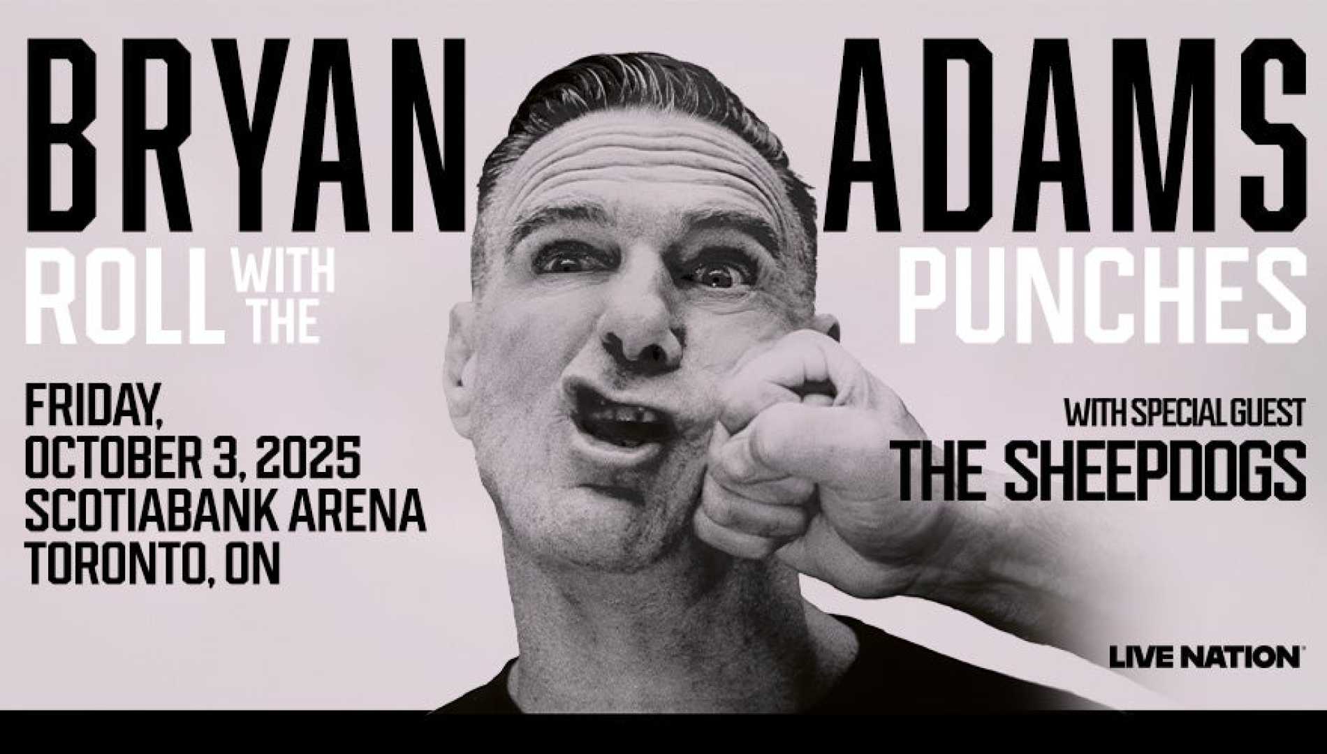 Bryan Adams Concert Toronto Scotiabank Arena