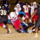 Byhalia Indians Football Team Game Winning Pass