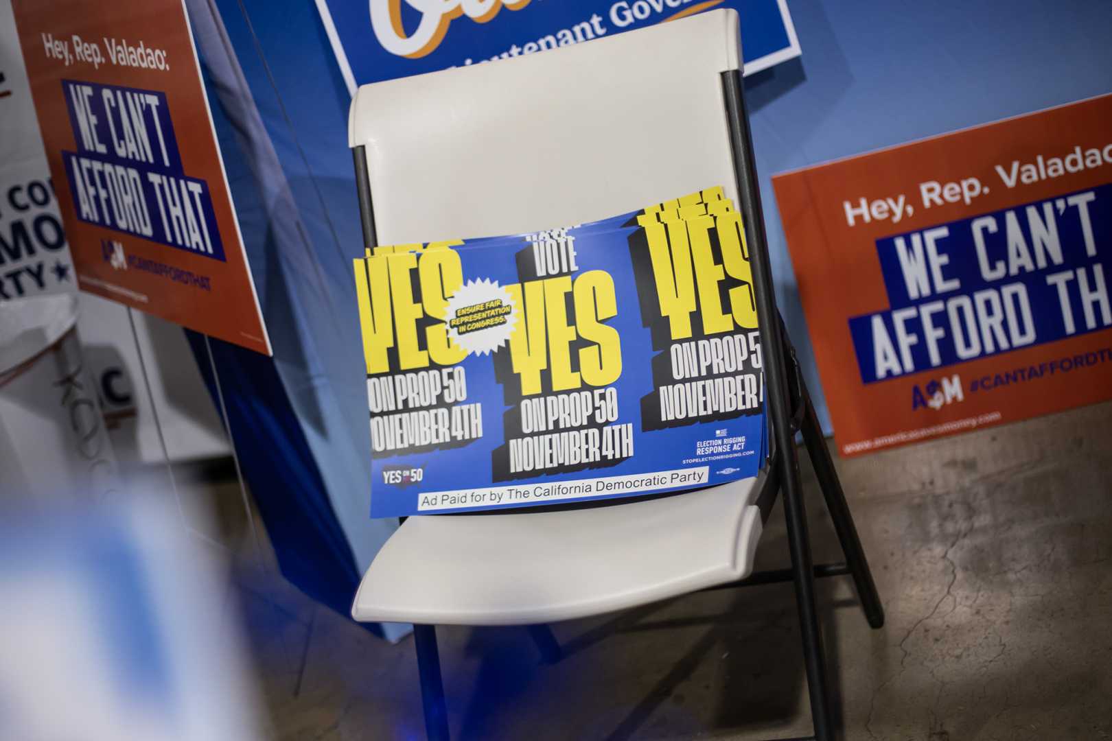 California Proposition 50 Campaign Ads